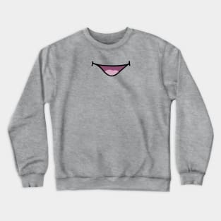 Smile mouth design Crewneck Sweatshirt